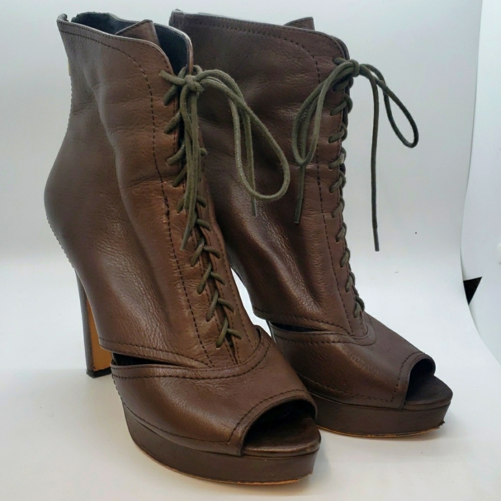 Vince Camuto Open Toe Ankle Boot